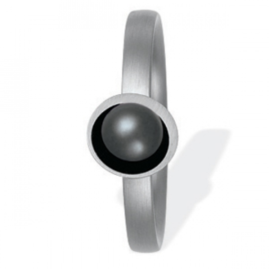 Prsten Xen Select Pearl Black 011518G26