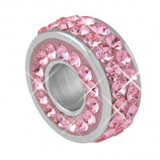 Přívěsek s krystaly Swarovski PSSW05-ROSE