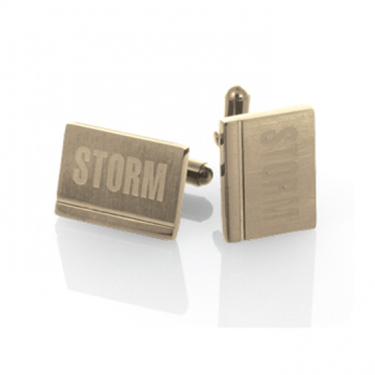 Manžetové knoflíčky Storm Niki Gold