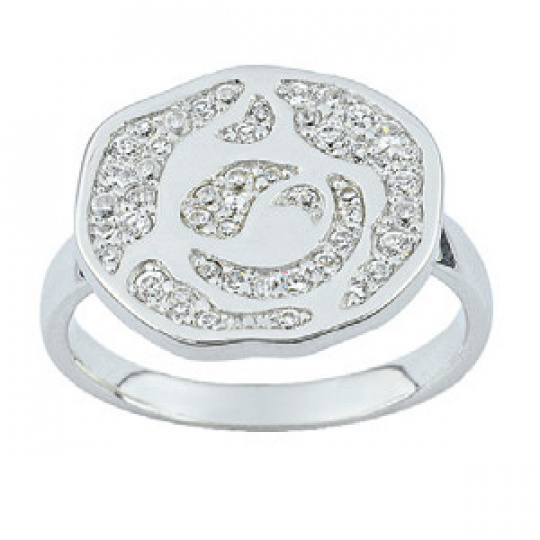 Stříbrný prsten Cacharel CSR200Z, materiál stříbro 925/1000, zirkon, váha: 4.30g