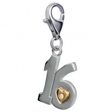 Přívěsek Hot Diamonds Love Luck Happiness DT040