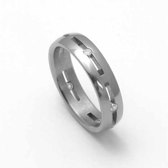 Dámský titanový snubní prsten TTN2302