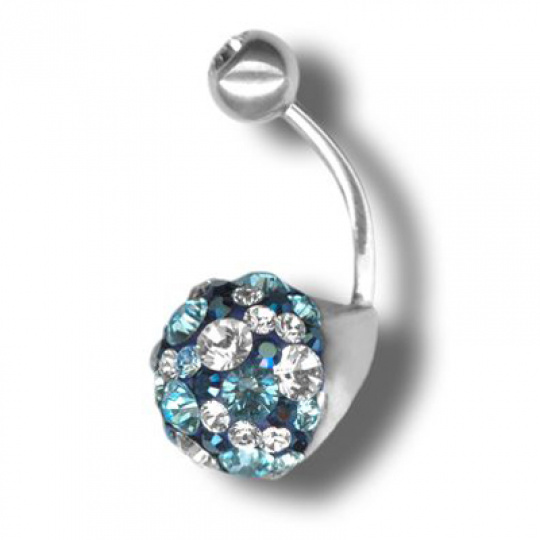 Piercing s krystaly Swarovski Sphere M