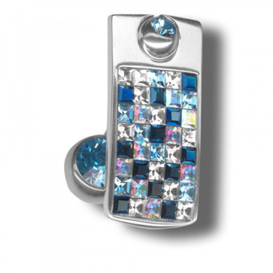 Piercing s krystaly Swarovski Shield06 H