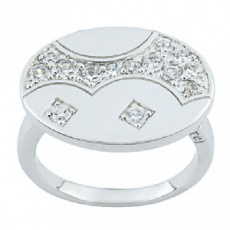 Stříbrný prsten Cacharel CSR219Z, materiál stříbro 925/1000, zirkon, váha: 6.60g