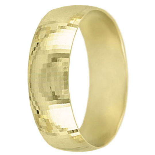 Snubní prsteny kolekce A4, materiál žluté zlato 585/1000 , váha: u velikosti 54mm - 4.50g