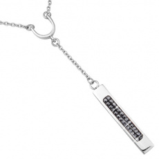 Přívěsek s krystaly Swarovski NSSW04-HEMATIT Přívěsek s krystaly Swarovski NSSW04-HEMATIT