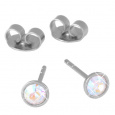 Náušnice s krystaly Swarovski ESSW10-CZAB