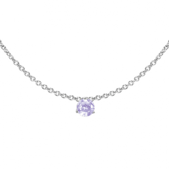 Přívěsek s krystaly Swarovski NSSW01-LAVENDER