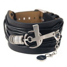 Náramek Storm Ox Cuff Black