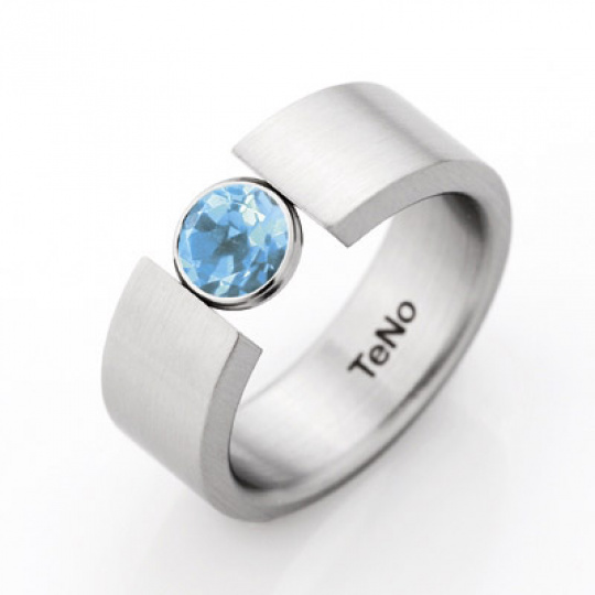 Prsten s polodrahokamem TeNo T-colours 069-209TA2