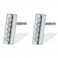 Náušnice s diamanty Xen Unison 411632G0