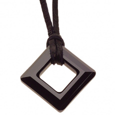 Přívěsek Square Jet Black 4832