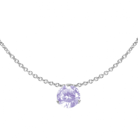 Přívěsek s krystaly Swarovski NSSW03-LAVENDER