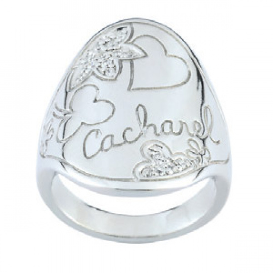 Stříbrný prsten Cacharel CSR142Z, materiál stříbro 925/1000, zirkon, váha: 12.50g