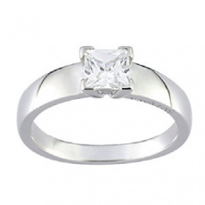 Stříbrný prsten Cacharel CSR174Z, materiál stříbro 925/1000, zirkon, váha: 3.55g