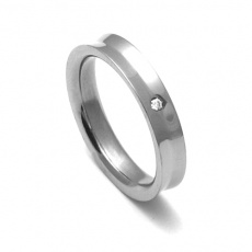 Dámský titanový snubní prsten TTN1403