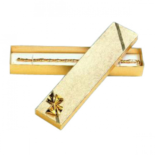 Dárková krabička na náramek Gold