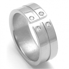 Dámský titanový snubní prsten TTN3502