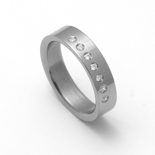 Dámský titanový snubní prsten TTN3002