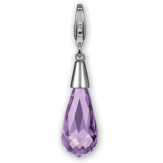 Přívěsek Esprit XL Charms Drip Drop Violet ESZZ90597C