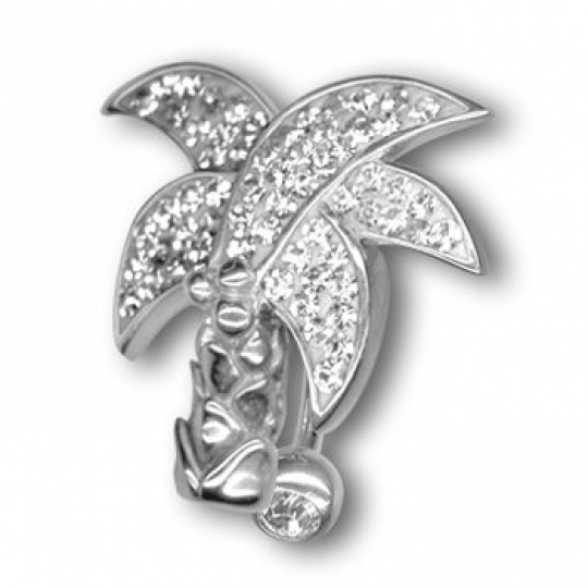 Piercing s krystaly Swarovski Palm A