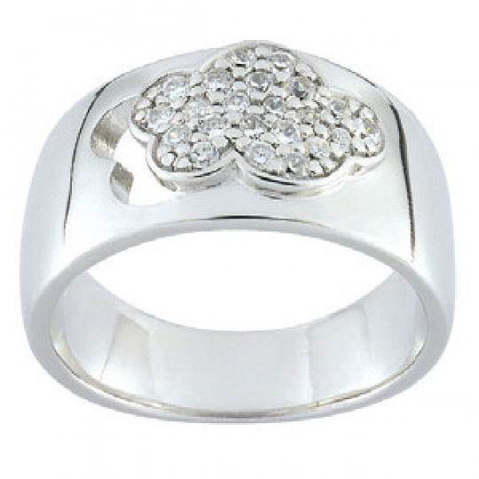 Stříbrný prsten Cacharel CSR152Z, materiál stříbro 925/1000, zirkon, váha: 7.20g