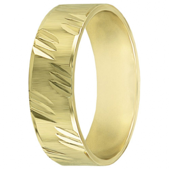 Snubní prsteny kolekce SP6-E, materiál žluté zlato 585/1000 , váha: u velikosti 54mm - 4.50g