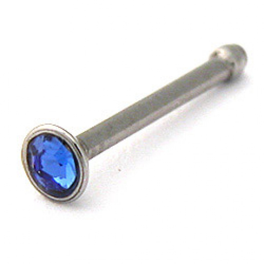 Piercing do nosu BNS1sapphire