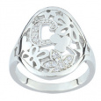 Stříbrný prsten Cacharel CSR138Z, materiál stříbro 925/1000, zirkon, váha: 4.90g