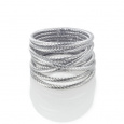 Prsten Cartel Twist Silver