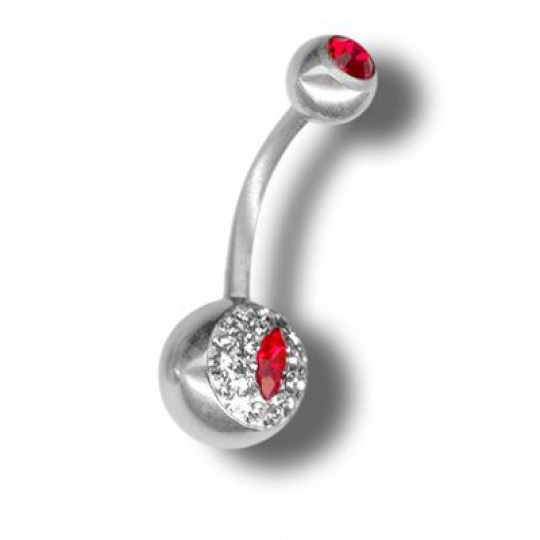 Piercing s krystaly Swarovski Reye F