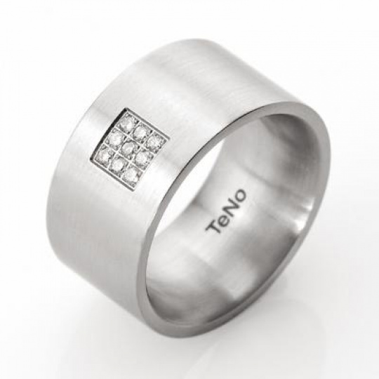 Prsten s diamanty TeNo Basix 069-12P01