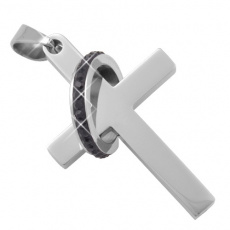 Přívěsek s krystaly Swarovski PSSW02-JET Přívěsek s krystaly Swarovski PSSW02-JET