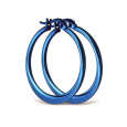 Náušnice z chirurgické oceli ESH26BLUE