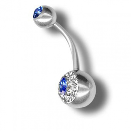 Piercing s krystaly Swarovski Reye A