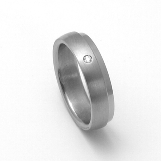 Dámský titanový snubní prsten TTN0803
