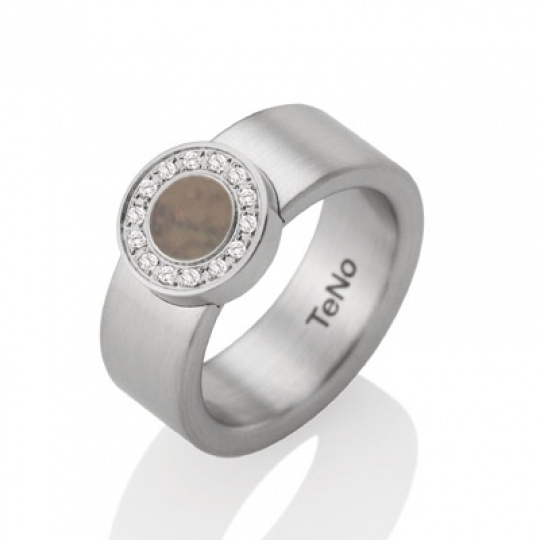 Prsten s diamanty TeNo De Luxx 066-03P08-D15G