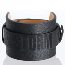 Náramek Storm Stamp Cuff Black