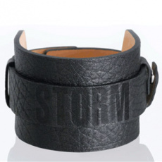 Náramek Storm Stamp Cuff Black