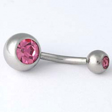 Piercing do pupíku JBL2S1rose