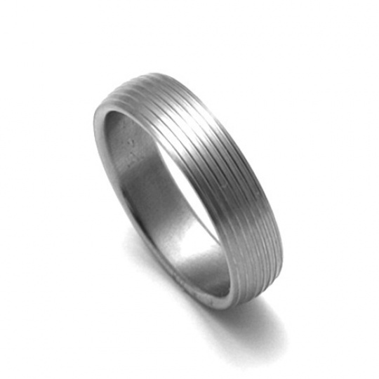Pánský titanový snubní prsten TTN0601